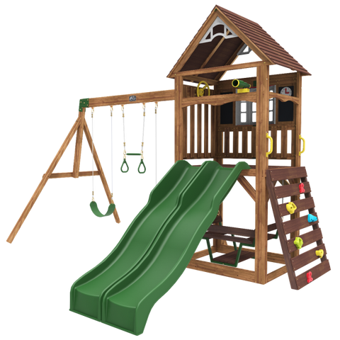 Kidkraft Lindale Swing Set / Playset - www.toybox.ae