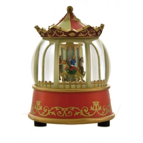 Snow Globe Carousell - www.toybox.ae