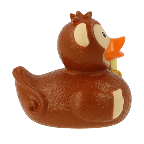 Lilalu-Bath Toy-Monkey Duck-Brown - www.toybox.ae