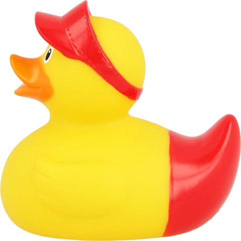 Lilalu-Bath Toy-Ice Cream Duck - Yellow - www.toybox.ae