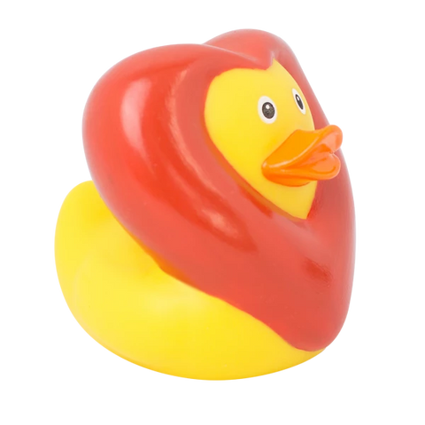 Lilalu Bath Toy-Heart Duck - www.toybox.ae