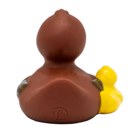 Lilalu-Bath Toy-Mummy Duck - Brown - www.toybox.ae