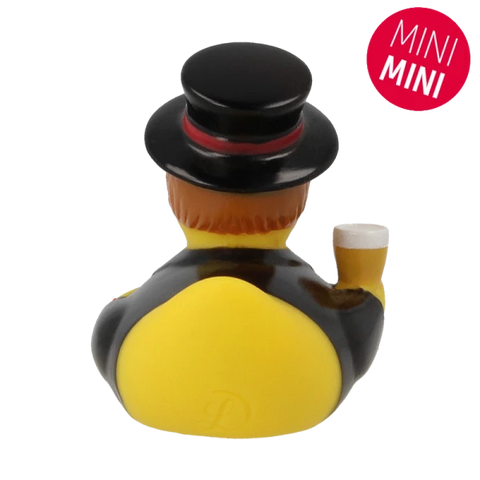Lilalu-Bath Toy-Mini Groom Rubber Duck-Black - www.toybox.ae