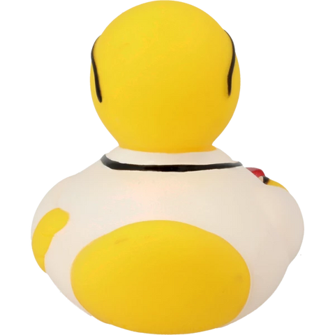 Lilalu-Bath Toy-Emergency Doc Duck -White - www.toybox.ae