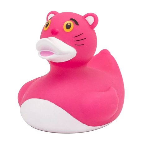 Lilalu-Bath Toy-Pinky Duck - Pink - www.toybox.ae