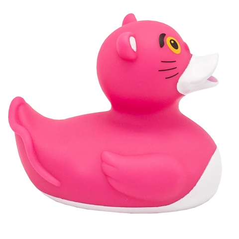 Lilalu-Bath Toy-Pinky Duck - Pink - www.toybox.ae