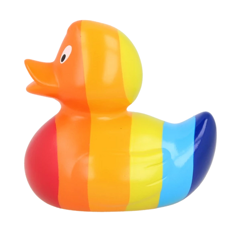 Lilalu-Bath Toy- Rainbow Duck - www.toybox.ae