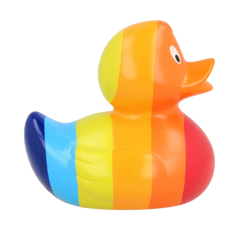 Lilalu-Bath Toy- Rainbow Duck - www.toybox.ae