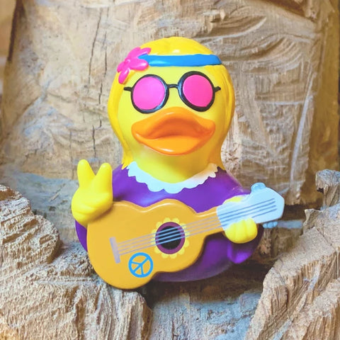 Lilalu-Bath Toy-Hippie Female Duck - www.toybox.ae