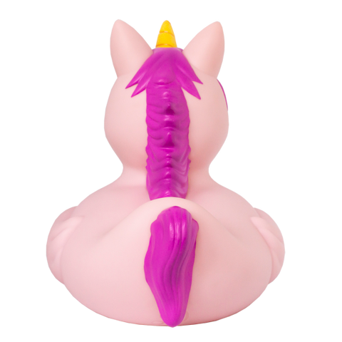XXL Unicorn Duck, pink 25 cm - design by LILALU - www.toybox.ae