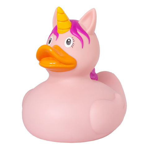 XXL Unicorn Duck, pink 25 cm - design by LILALU - www.toybox.ae