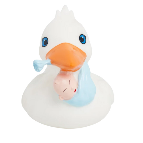 LILALU Stork Duck with Baby - design by LILALU - www.toybox.ae