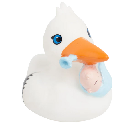 LILALU Stork Duck with Baby - design by LILALU - www.toybox.ae