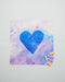 Mini Blue Heart Playsilk - www.toybox.ae