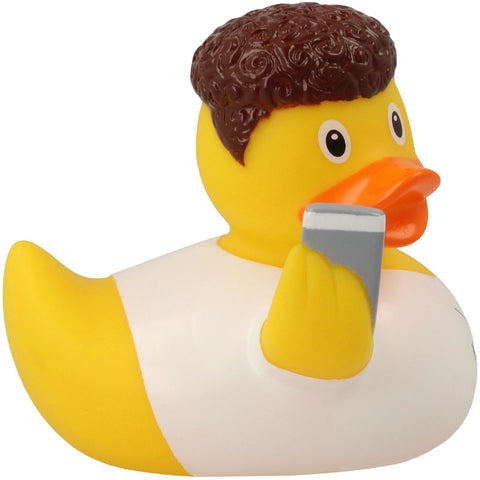 Lilalu-Bath Toy-Selfie Duck- White - www.toybox.ae