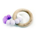 One.Chew.Three - Duo Teether - Purple Ombre - www.toybox.ae