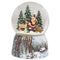Snow globe Santa in the woods - www.toybox.ae