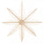 Ornament Wood Chip Star - www.toybox.ae