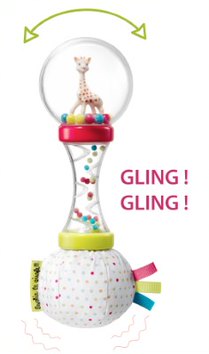 SLG Il Etait Une Fois Soft Maracas Rattle - www.toybox.ae
