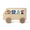 Wooden animal bus - www.toybox.ae
