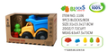 Eco Friendly Cartoon Car Bricks Vehicle - www.toybox.ae