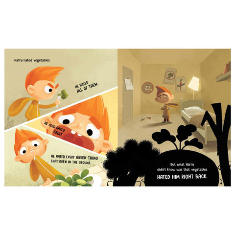 Sassi Picture Book Angry Vegetables - www.toybox.ae