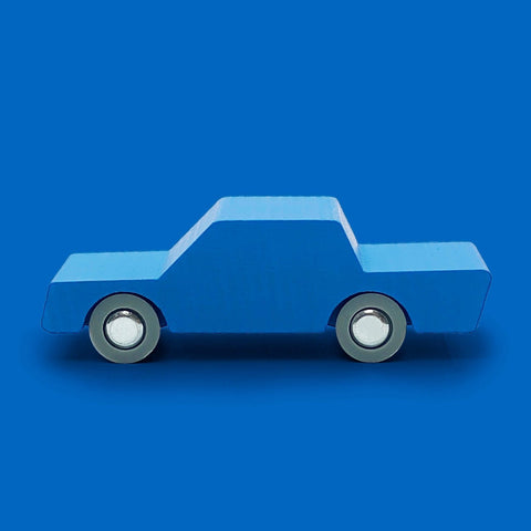 Back and Forth car Blue - www.toybox.ae