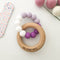 One.Chew.Three - Duo Teether - Purple Ombre - www.toybox.ae