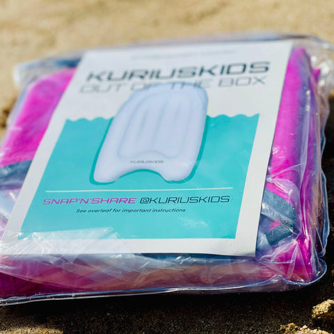 Kuriuskids Inflatable Bouyancy Surfboard - Pink - www.toybox.ae